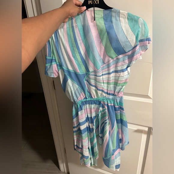 Pucci iride-print cotton mini dress - Picture 10 of 13